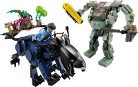 LEGO part Neytiri & Thanator vs. AMP Suit Quaritch 75571-1