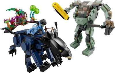 LEGO onderdeel Neytiri & Thanator vs. AMP Suit Quaritch (75571-1)