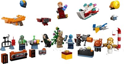 LEGO onderdeel Advent Calendar 2022, Super Heroes, Guardians of the Galaxy (76231-1)