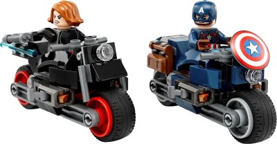 LEGO onderdeel Black Widow & Captain America Motorcycles (76260-1)
