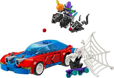 LEGO onderdeel Spider-Man Race Car & Venom Green Goblin (76279-1)