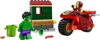 LEGO onderdeel Iron Man with Bike and The Hulk 76287-1