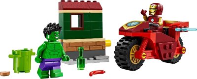 LEGO onderdeel Iron Man with Bike and The Hulk (76287-1)