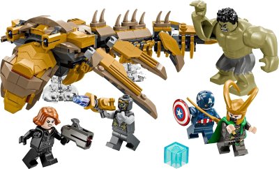 LEGO onderdeel The Avengers vs. The Leviathan (76290-1)