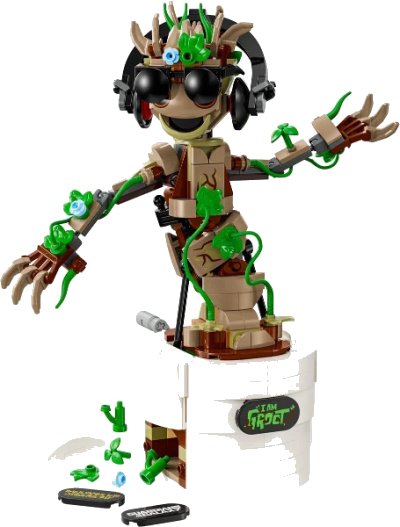LEGO onderdeel Dancing Groot (76297-1)
