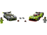 LEGO part Aston Martin Valkyrie AMR Pro and Aston Martin Vantage GT3 76910-1