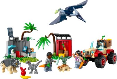 LEGO onderdeel Baby Dinosaur Rescue Center (76963-1)