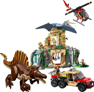 LEGO onderdeel Spinosaurus & Quetzalcoatlus Air Mission (76976-1)