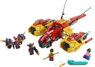 LEGO onderdeel Monkie Kid's Cloud Jet (80008-1)
