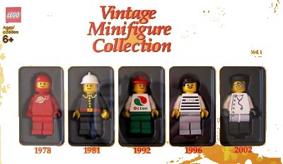 LEGO onderdeel Vintage Minifigure Collection Vol. 1 (852331-1)
