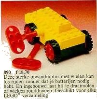 LEGO onderdeel Wind-Up Motor (890-1)