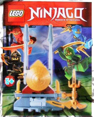 LEGO onderdeel Weapons Rack foil pack (891504-1)