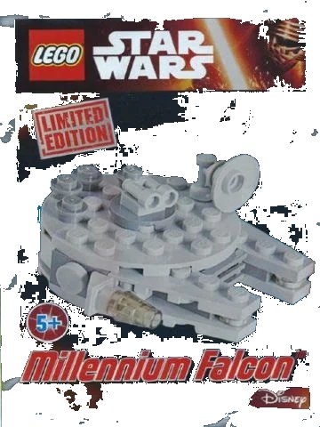 LEGO onderdeel Millennium Falcon - Mini foil pack #1 (911607-1)