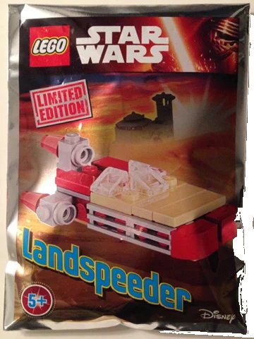 LEGO onderdeel Landspeeder - Mini foil pack (911608-1)