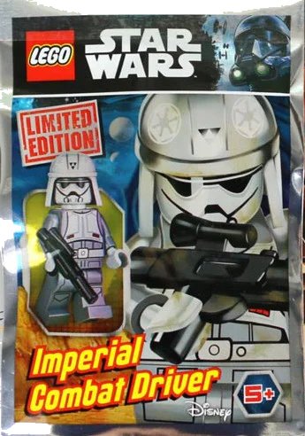 LEGO onderdeel Imperial Combat Driver foil pack (911721-1)