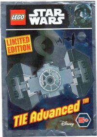 LEGO part TIE Advanced - Mini foil pack 911722-1