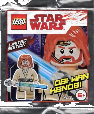 LEGO onderdeel Obi-Wan Kenobi foil pack (911839-1)