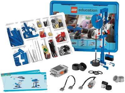 LEGO onderdeel Simple and Motorized Mechanisms Base Set (Simple & Powered Machines Set) (9686-1)