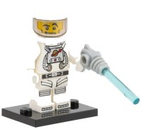 LEGO onderdeel Spaceman, Series 1 (Complete Set with Stand and Accessories) col01-13