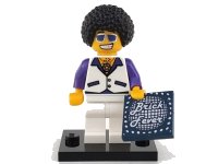LEGO onderdeel Disco Dude, Series 2 (Complete Set with Stand and Accessories) col02-13