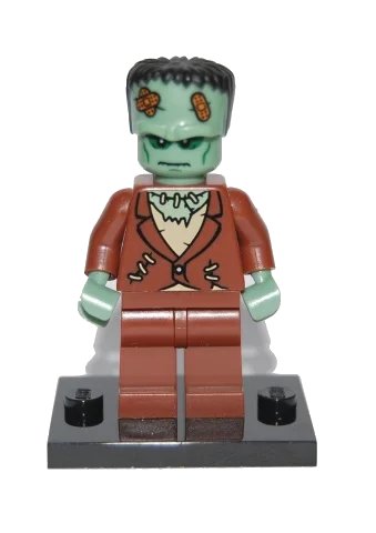 LEGO onderdeel The Monster, Series 4 (Complete Set with Stand and Accessories) (col04-7)