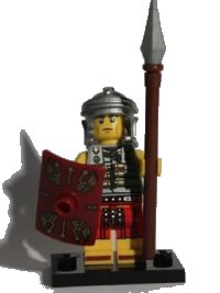 LEGO onderdeel Roman Soldier, Series 6 (Complete Set with Stand and Accessories) col06-10