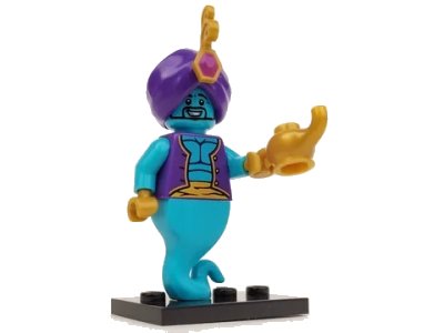 LEGO onderdeel Genie, Series 6 (Complete Set with Stand and Accessories) (col06-16)