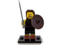 LEGO onderdeel Highland Battler, Series 6 (Complete Set with Stand and Accessories) col06-2