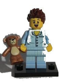 LEGO onderdeel Sleepyhead, Series 6 (Complete Set with Stand and Accessories) col06-3