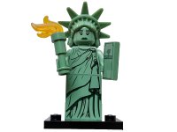 LEGO onderdeel Lady Liberty, Series 6 (Complete Set with Stand and Accessories) col06-4