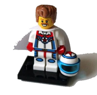 LEGO onderdeel Daredevil, Series 7 (Complete Set with Stand and Accessories) (col07-7)