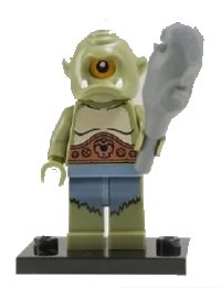 LEGO part Cyclops, Series 9 (Complete Set with Stand and Accessories) col09-2