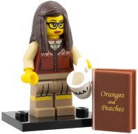 LEGO onderdeel Librarian, Series 10 (Complete Set with Stand and Accessories) col10-1