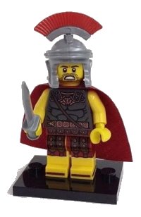 LEGO onderdeel Roman Commander, Series 10 (Complete Set with Stand and Accessories) col10-3