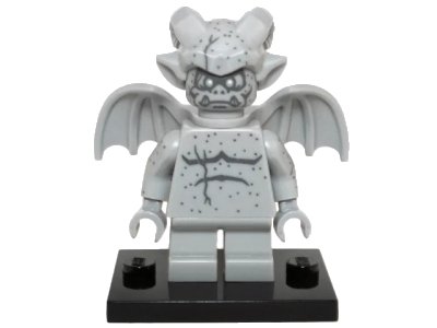 LEGO onderdeel Gargoyle, Series 14 (Complete Set with Stand and Accessories) (col14-10)