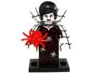 LEGO onderdeel Spider Lady, Series 14 (Complete Set with Stand and Accessories) col14-16