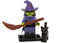 LEGO onderdeel Wacky Witch, Series 14 (Complete Set with Stand and Accessories) col14-4
