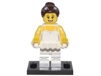 LEGO part Ballerina, Series 15 (Complete Set with Stand and Accessories) col15-10