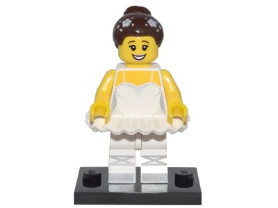 LEGO onderdeel Ballerina, Series 15 (Complete Set with Stand and Accessories) (col15-10)