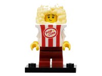 LEGO onderdeel Popcorn Costume, Series 23 (Complete Set with Stand and Accessories) col23-7