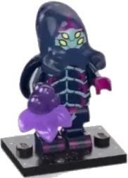 LEGO part Alien Beetlezoid, Series 26 (Complete Set with Stand and Accessories) col26-10