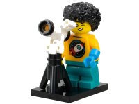LEGO part Astronomer Kid, Series 27 (Complete Set with Stand and Accessories) col27-4