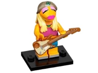 LEGO onderdeel Janice, The Muppets (Complete Set with Stand and Accessories) (coltm-12)