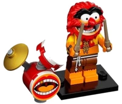 LEGO onderdeel Animal, The Muppets (Complete Set with Stand and Accessories) (coltm-8)