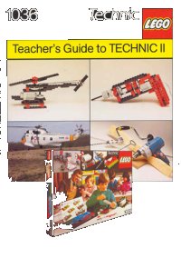 Guida dell'insegnante a TECHNIC II (Set 1032), numero pezzo LEGO 1036