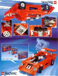 LEGO onderdeel Technic Racer Bladwijzer (8024, 8815, 8820) 120290