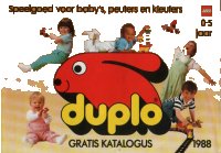 LEGO onderdeel 1988 Medium Duplo Dutch (920972-NL) c88nldup