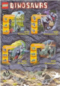 LEGO onderdeel 2001 Mini Dinosaurs (4155531/4155532) m01dino