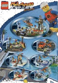 LEGO onderdeel 2002 Mini Island Xtreme Stunts (4172463/4172464) m02ixs