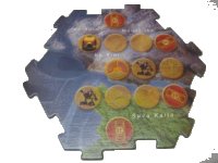 LEGO part BIONICLE Quest for Makuta: Adventure Game - Pièce de plateau de jeu 07 00747board07